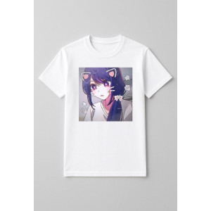 Футболка Звёздное дитя. Кошкодевочка Ай 