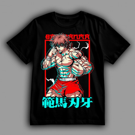 Футболка Боец Баки. Мастер боевых искусств, желающий превзойти отца