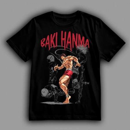 Футболка Боец Баки. Фирменные стойки
