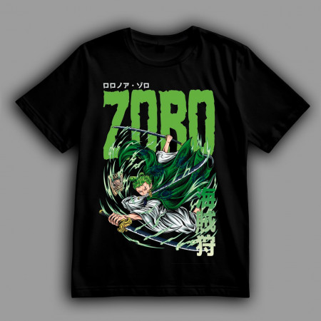 Футболка One Piece. Ророноа Зоро 