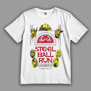 Футболка Невероятные приключения ДжоДжо. Часть 7: Пусть звезды и полосы сияют вечно