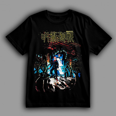 Футболка Магическая битва. Внутренняя борьба Юдзи Итадори 