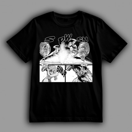 Футболка Повесть о конце света.  Сражение первого человека против верховного бога