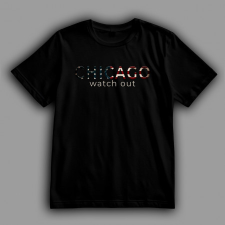 Футболка Chicago, watch out!