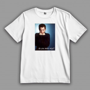 Футболка Elijah Wood. Do you wear wigs?