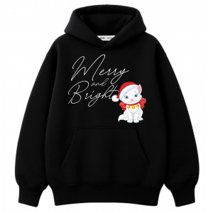 Худи Merry Christmas with Kitty