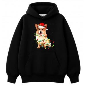 Худи Новогодний корги