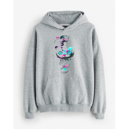 Худі з принтом Чеширский кіт