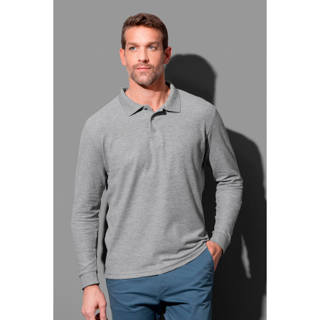 Чоловіче поло Stedman POLO LONG SLEEVE високої якості