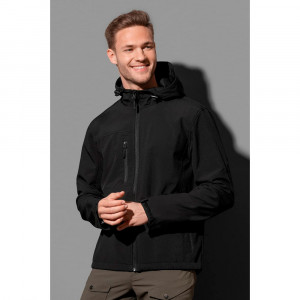 Мужская куртка с капюшоном Stedman ACTIVE SOFTEST SHELL HOODED JACKET