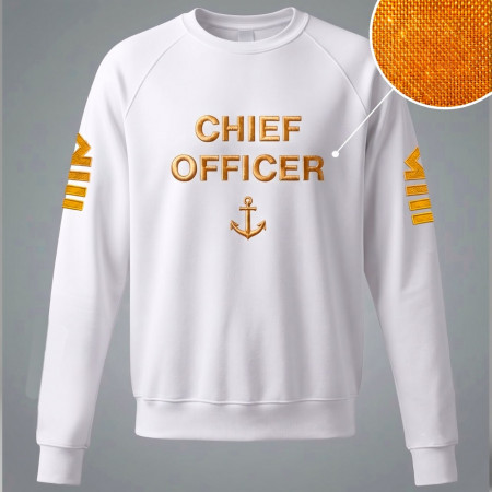 Світшот з вишивкою Chief Officer