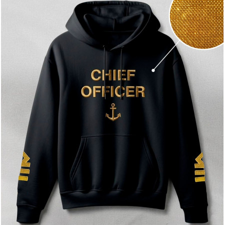 Худи с вышивкой Chief Officer