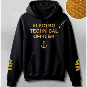 Худи с вышивкой Electro-Technical Officer