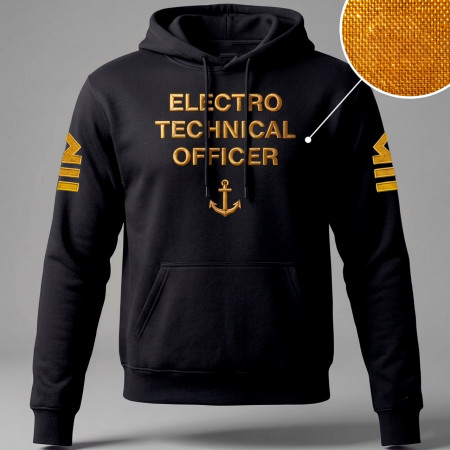 Худи с вышивкой Electro-Technical Officer