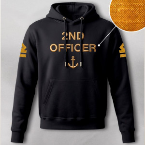 Худи с вышивкой 2nd Officer