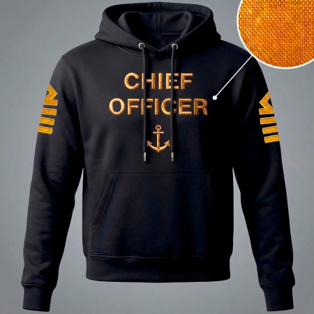 Худи с вышивкой Chief Officer