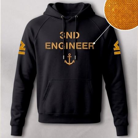 Худи с вышивкой 3nd Engineer