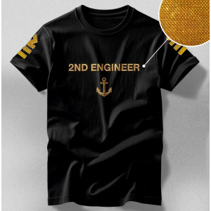 Футболка с вышивкой 2nd Engineer