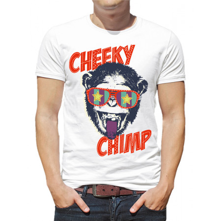 Мужская футболка "Cheeky chimp" из хлопка