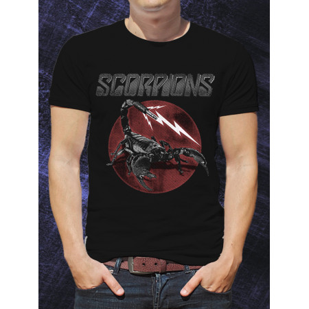 Чоловіча футболка Scorpions JackPlug з бавовни