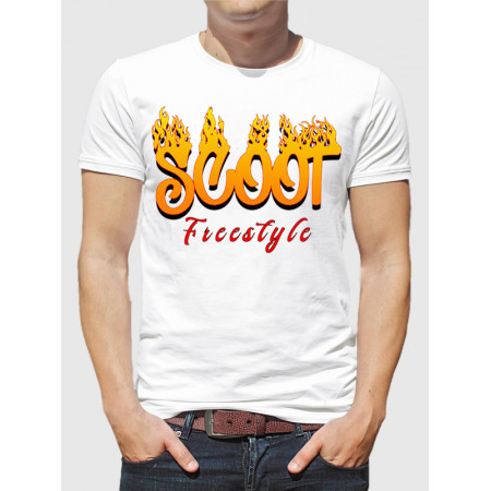 Мужская футболка Scoot Freestyle из хлопка