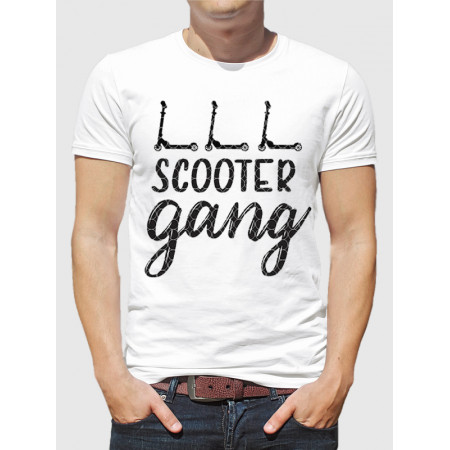 Мужская футболка Scooter gang из хлопка