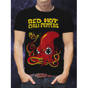 Мужская футболка "Red Hot Chili Peppers" Octopus