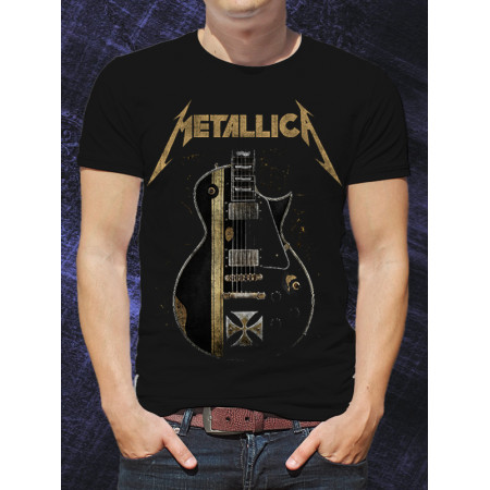 Мужская футболка "Metallica" Hetfield Iron Cross из хлопка