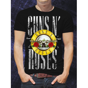 Мужская футболка "Guns N`Roses" logo