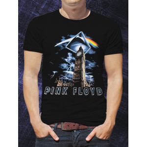 Мужская футболка Pink Floyd (Big Ben art)