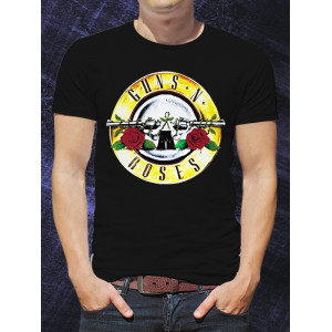 Мужская футболка Guns N`Roses (логотип)