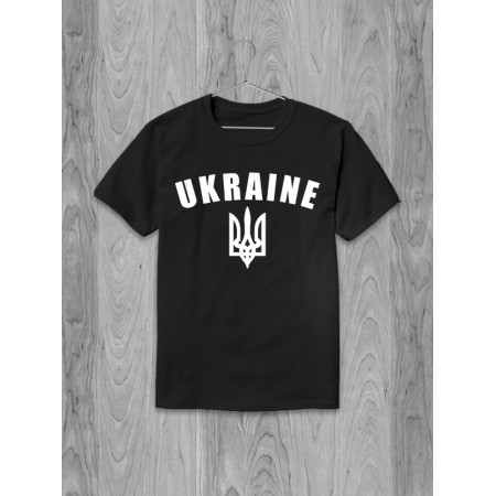 Футболка Ukraine (Герб) з бавовни