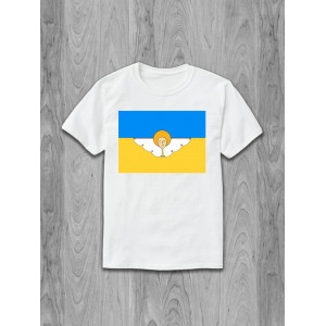 Мужская футболка Ангел-хранитель