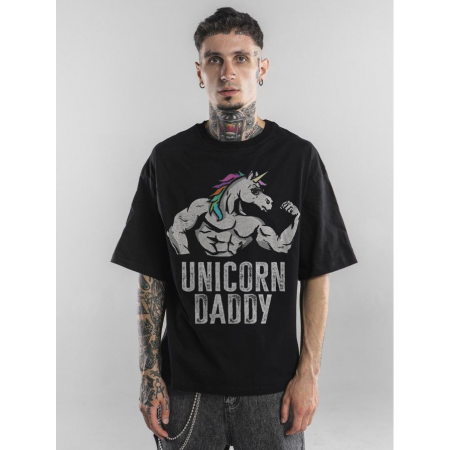 Футболка Unicorn daddy  хлопковая
