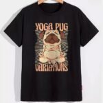 Чоловіча футболка Yoga Pug Uariations