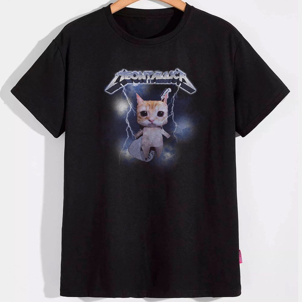 PG08080 Чоловіча футболка Meowtalica - Зображення 1
