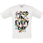 Футболка Good in every day з принтом