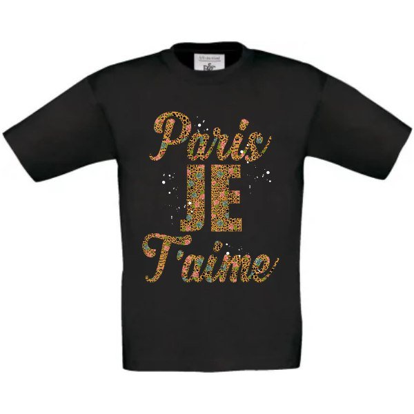 PG09061 Футболка Paris Je T`aime з принтом - Зображення 1