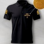 Футболка-поло з вишивкою 2nd Officer