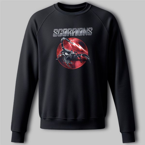PG00266-s Світшот Scorpions JackPlug - Зображення 1