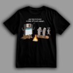 Футболка Жахалки біля костра