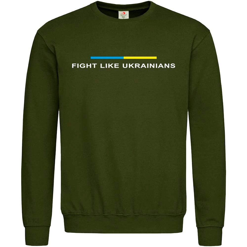 photo_2023-06-08_15-30-25 Свитшот як у Зеленського Fight like Ukrainians - Зображення 1