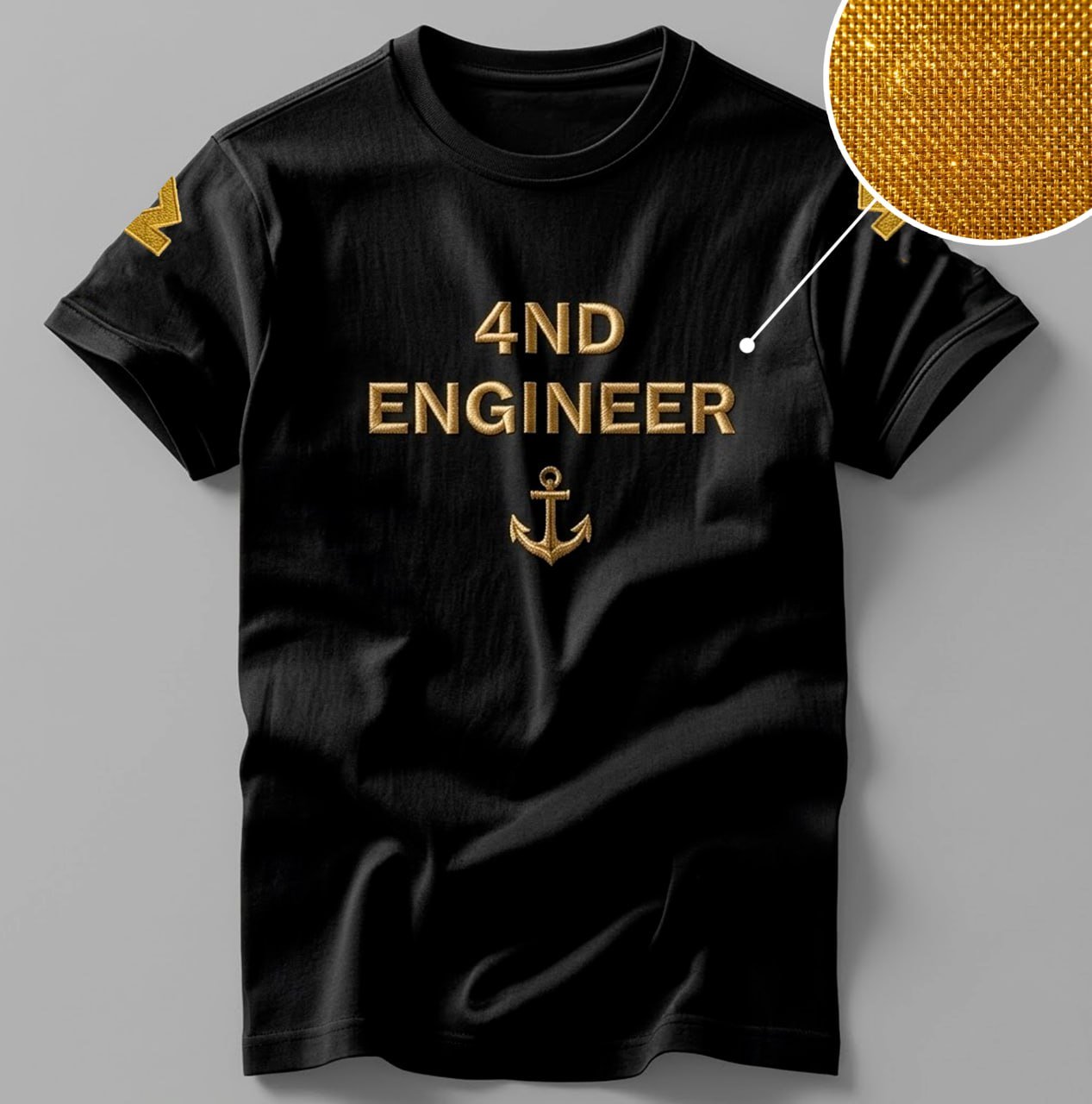 PG07375-t-stich Футболка з вишивкою 4nd Engineer - Зображення 1