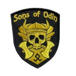 Шеврон 142 "Sons of Odin" Сини Одіна