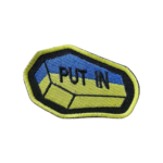 Шеврон 242 "PUT IN" 8*5 см
