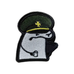 Шеврон 293 «Флорк командир / FLORK» 8*6,8 см